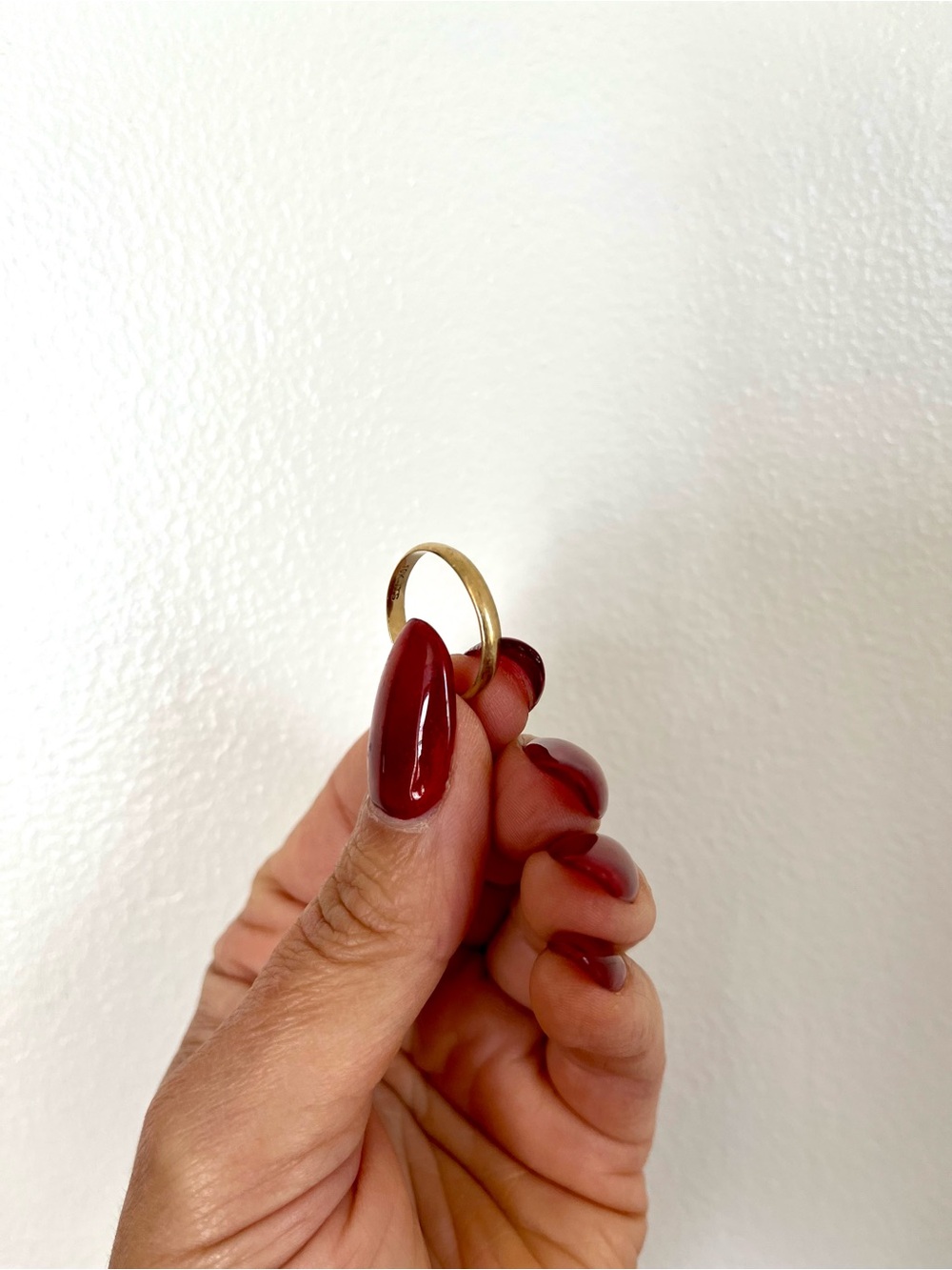 10k Yellow Gold Wedding Band Size 8